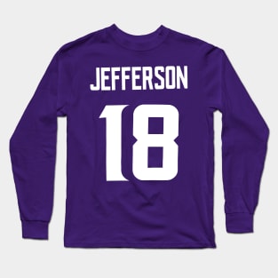 justin jefferson minnesota vikings Long Sleeve T-Shirt